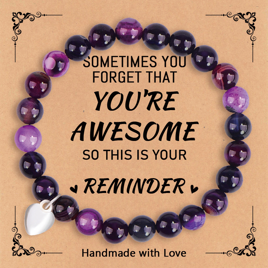 Amethyst Love Pendant AWESOME Card