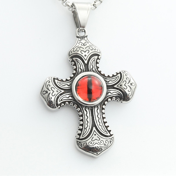 Red eye pendant (without chain