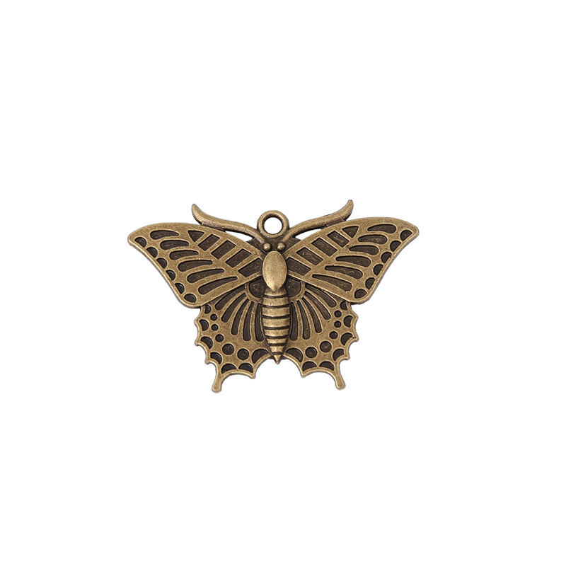 20mm Bronze Butterfly