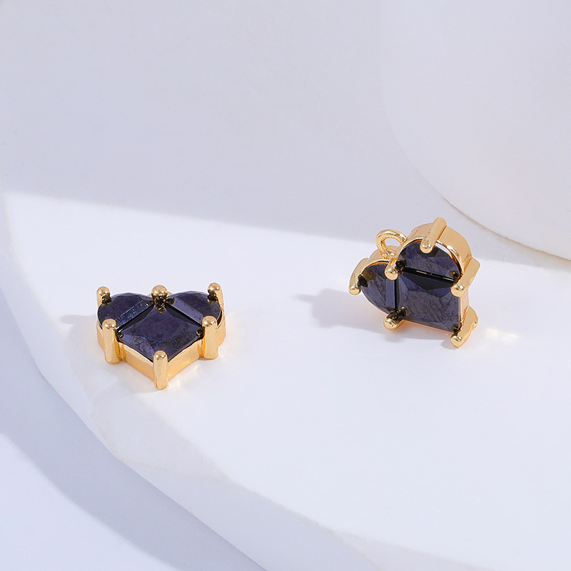 18K real gold-black