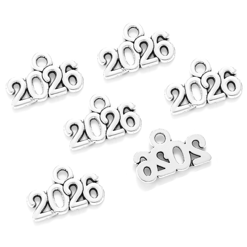 2026 antique silver/14*9mm/0.5g