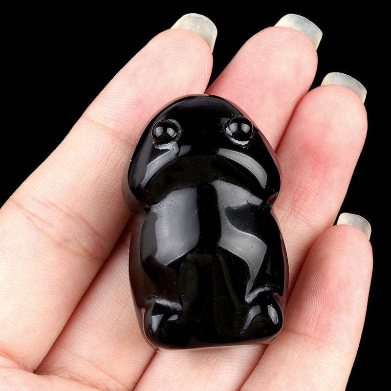 Black obsidian