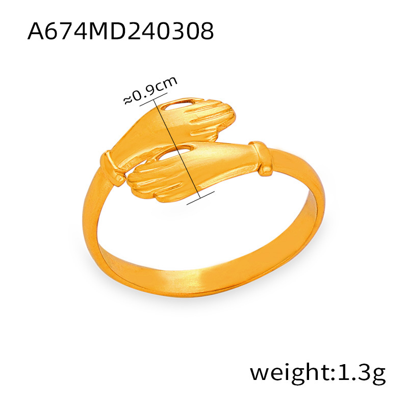 A674-Gold Ring