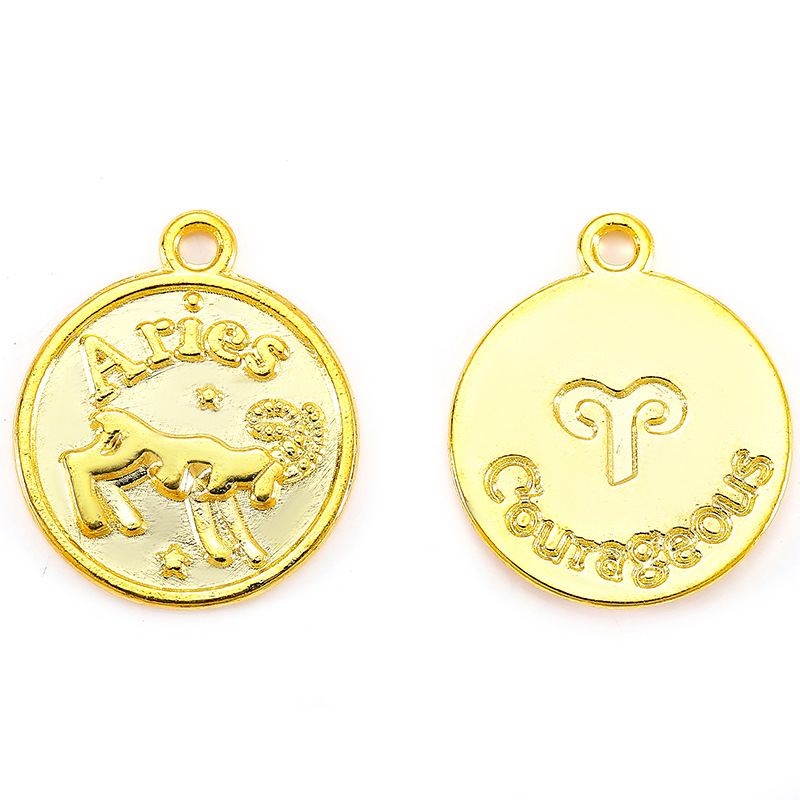 Aries gold/20*17mm/2g