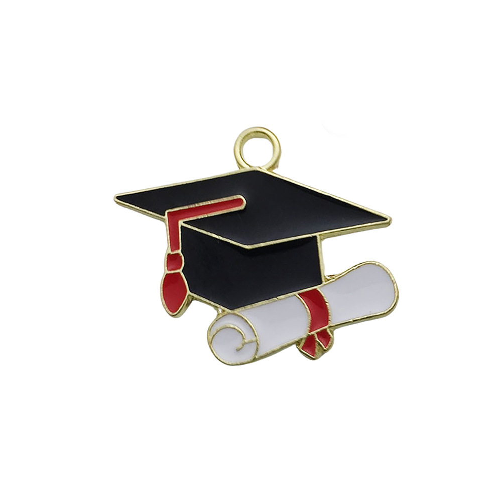 1 graduation season bachelor cap doctor cap 28x23mm-1.9g-16521