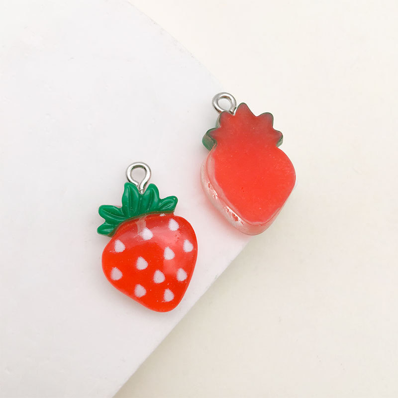 1 red strawberry 14x22mm-17060