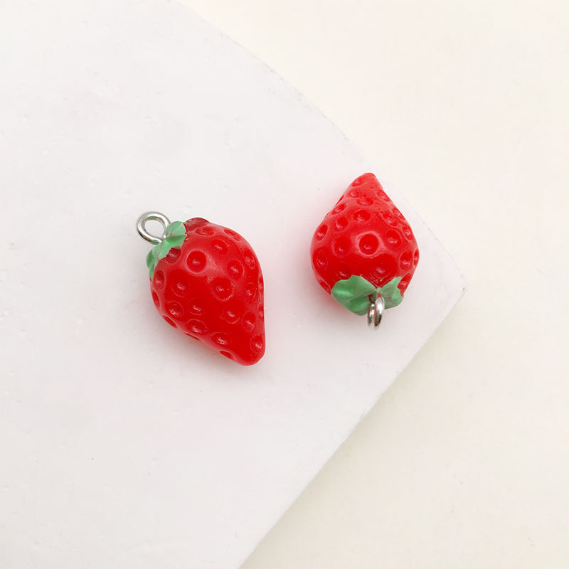 1 red strawberry 12x20mm-17067