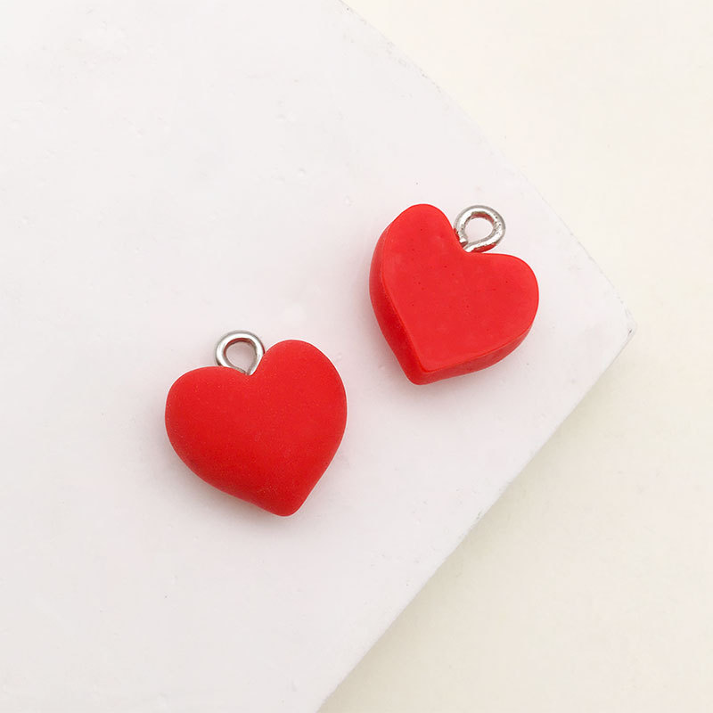 1 Red love 13x14mm-17175