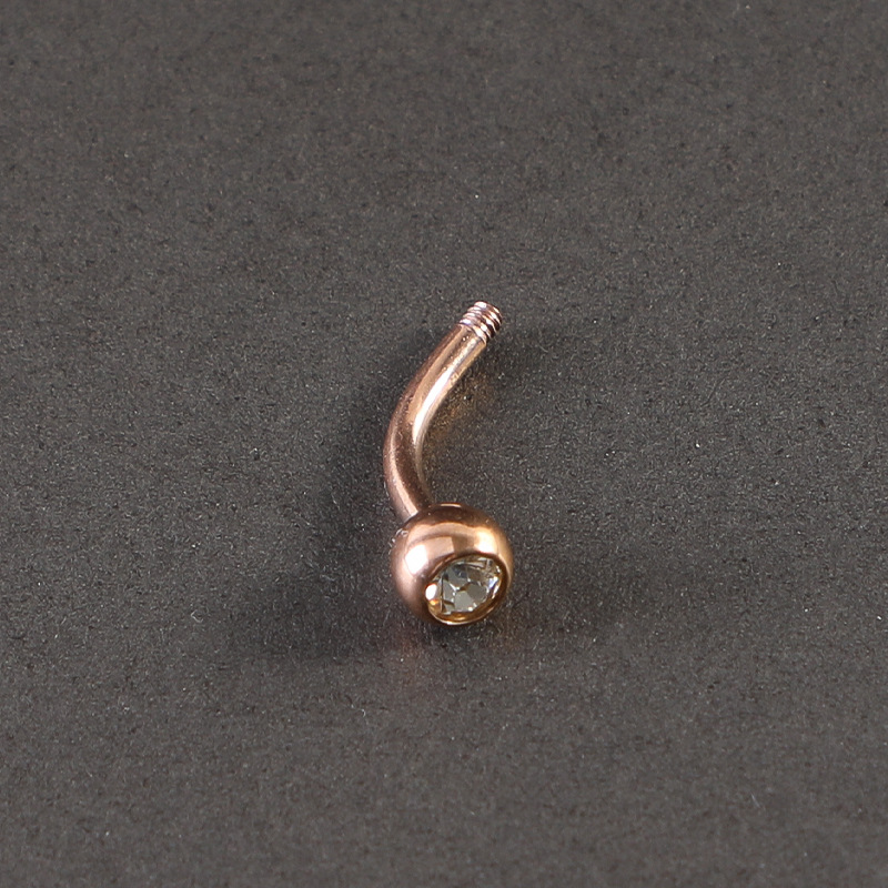 Rose gold (drill ball) stainless steel