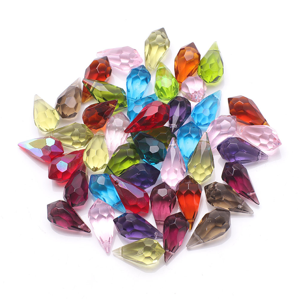 10X20MM pointed water drops 20 PCs/20g