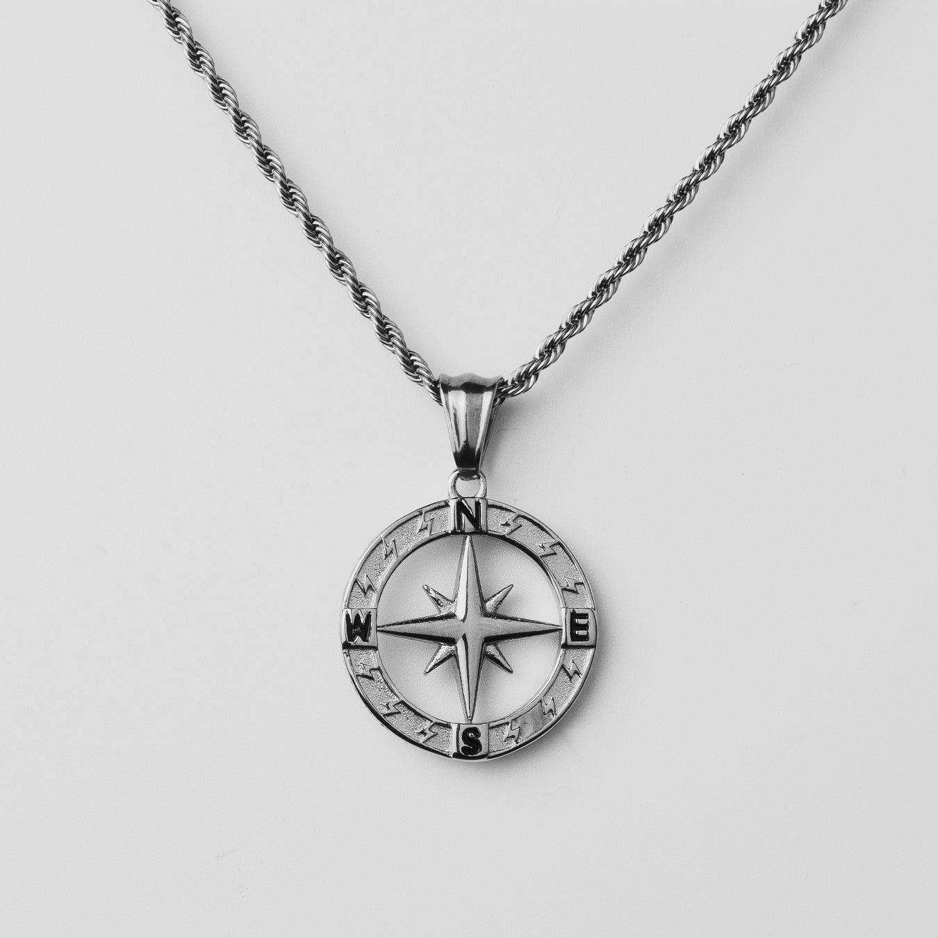 Steel hollow-out compass