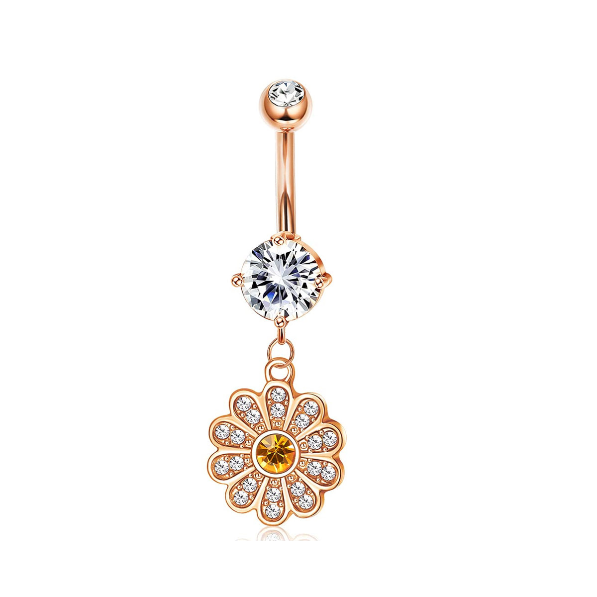 small yellow rose gold