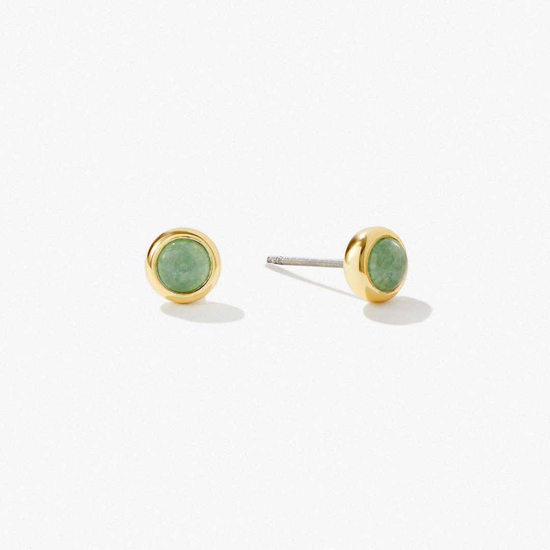 Green Dongling Earrings