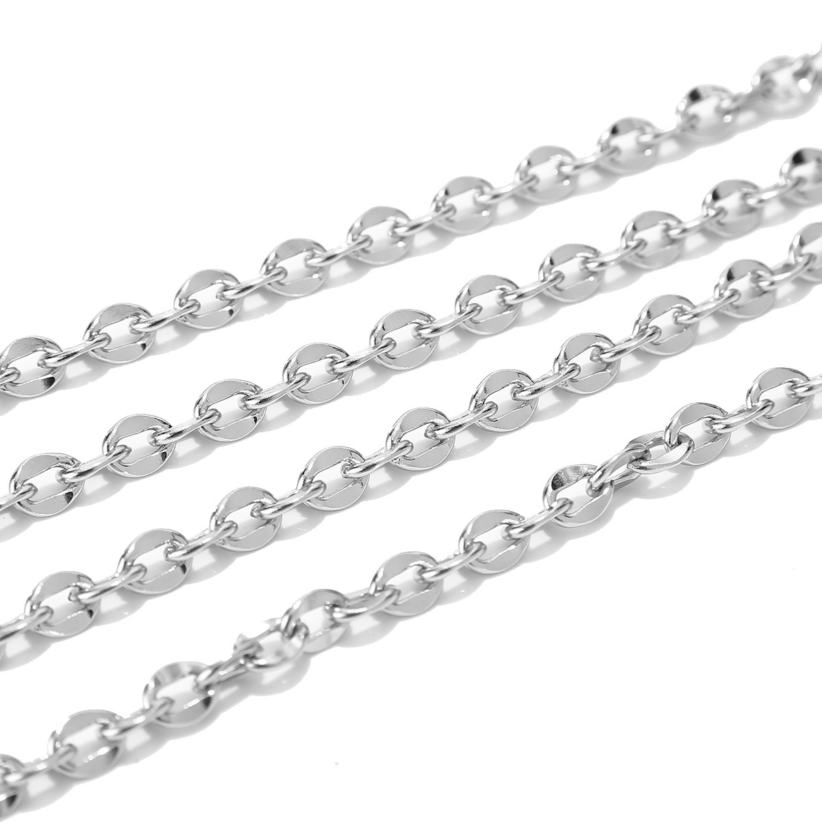 Steel color chain 7mm