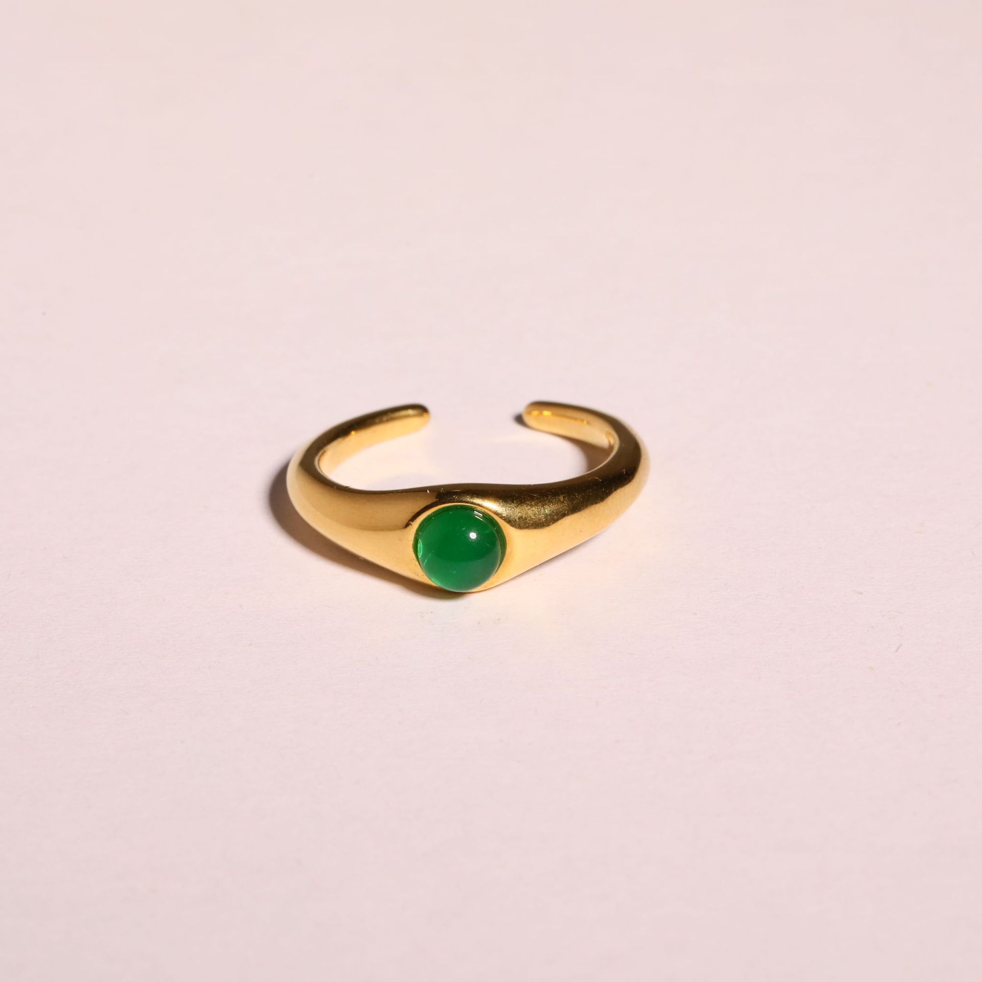 CALM GOLD RING