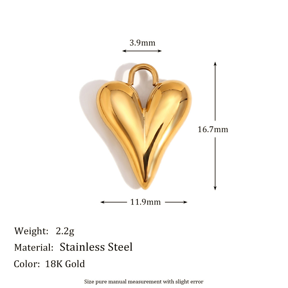 Long love pendant-gold