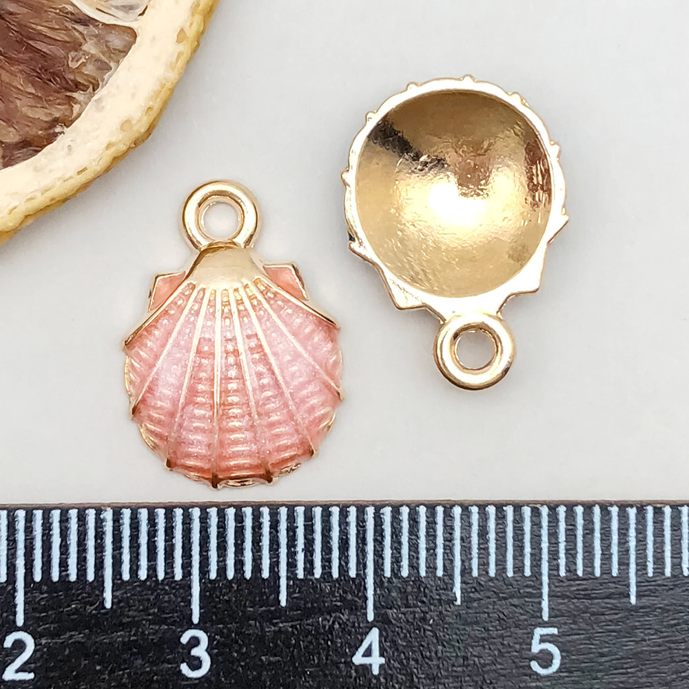 1 dripping pink shell 13*18mm-1.7g-8605