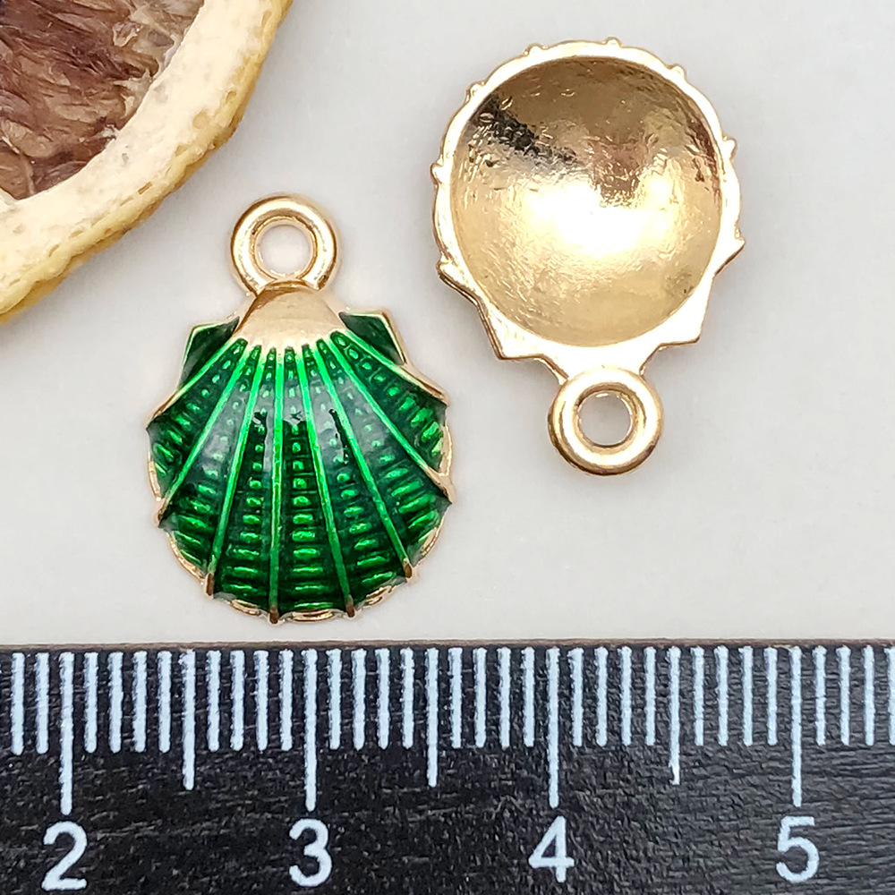 1 dripping green shell 13*18mm-1.7g-8606