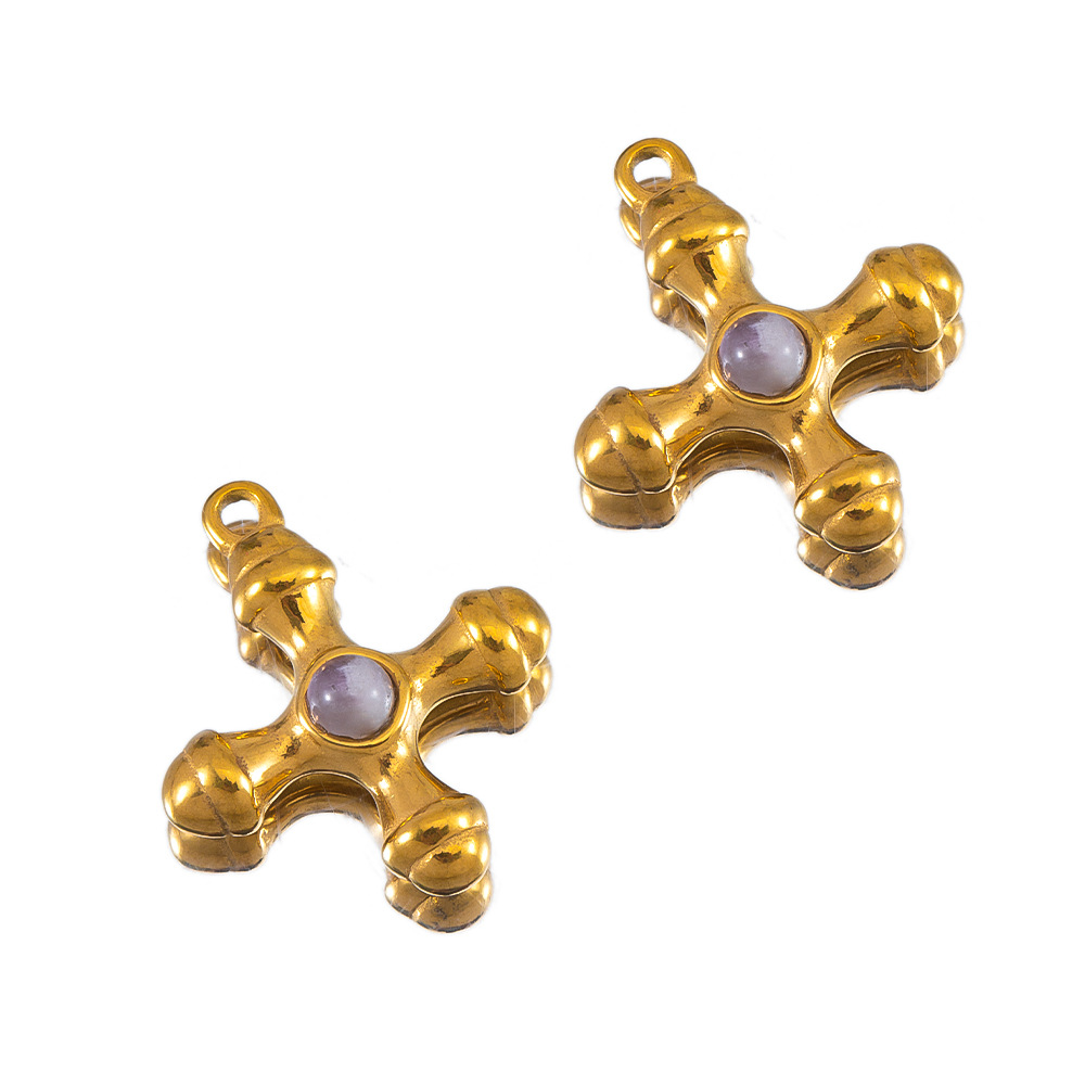 20×23mm gold-metal crystal