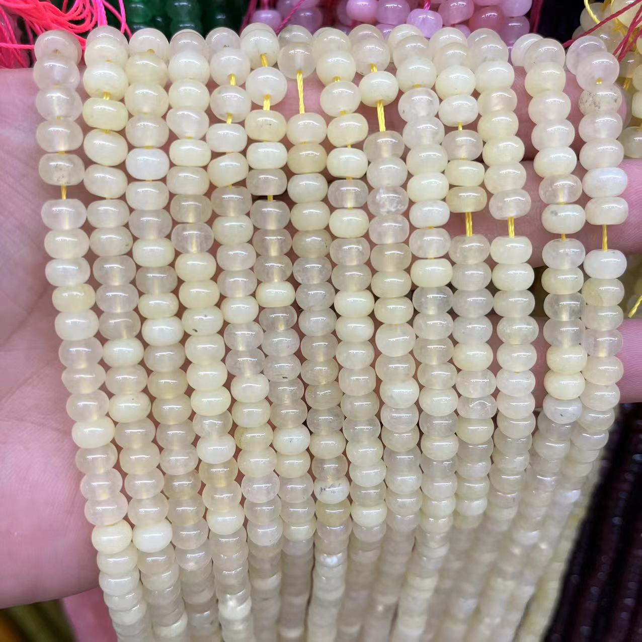 Beige jade