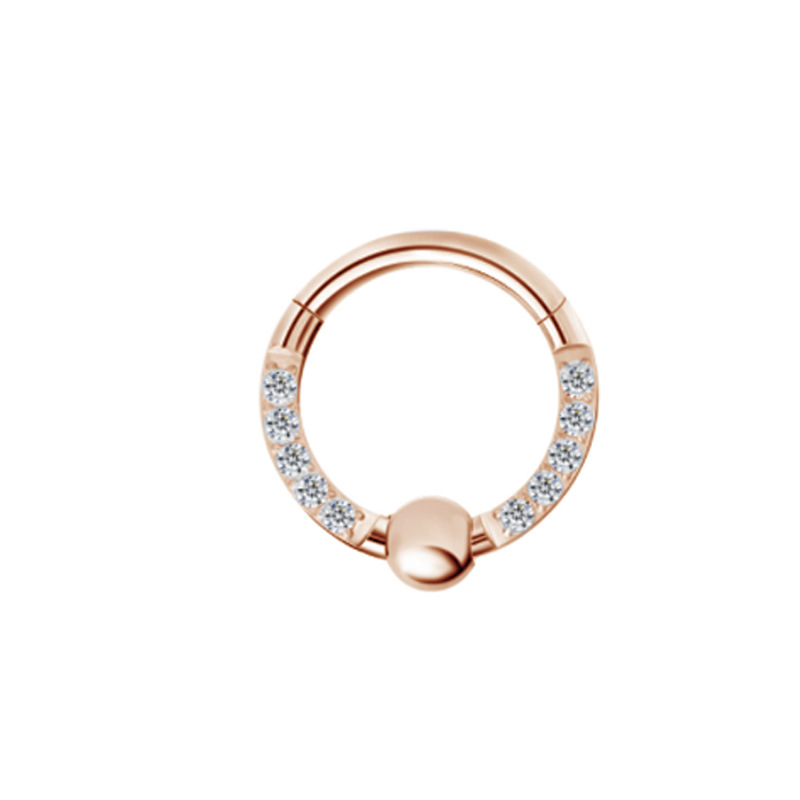 Side Diamond 1.2 * 8mm rose gold