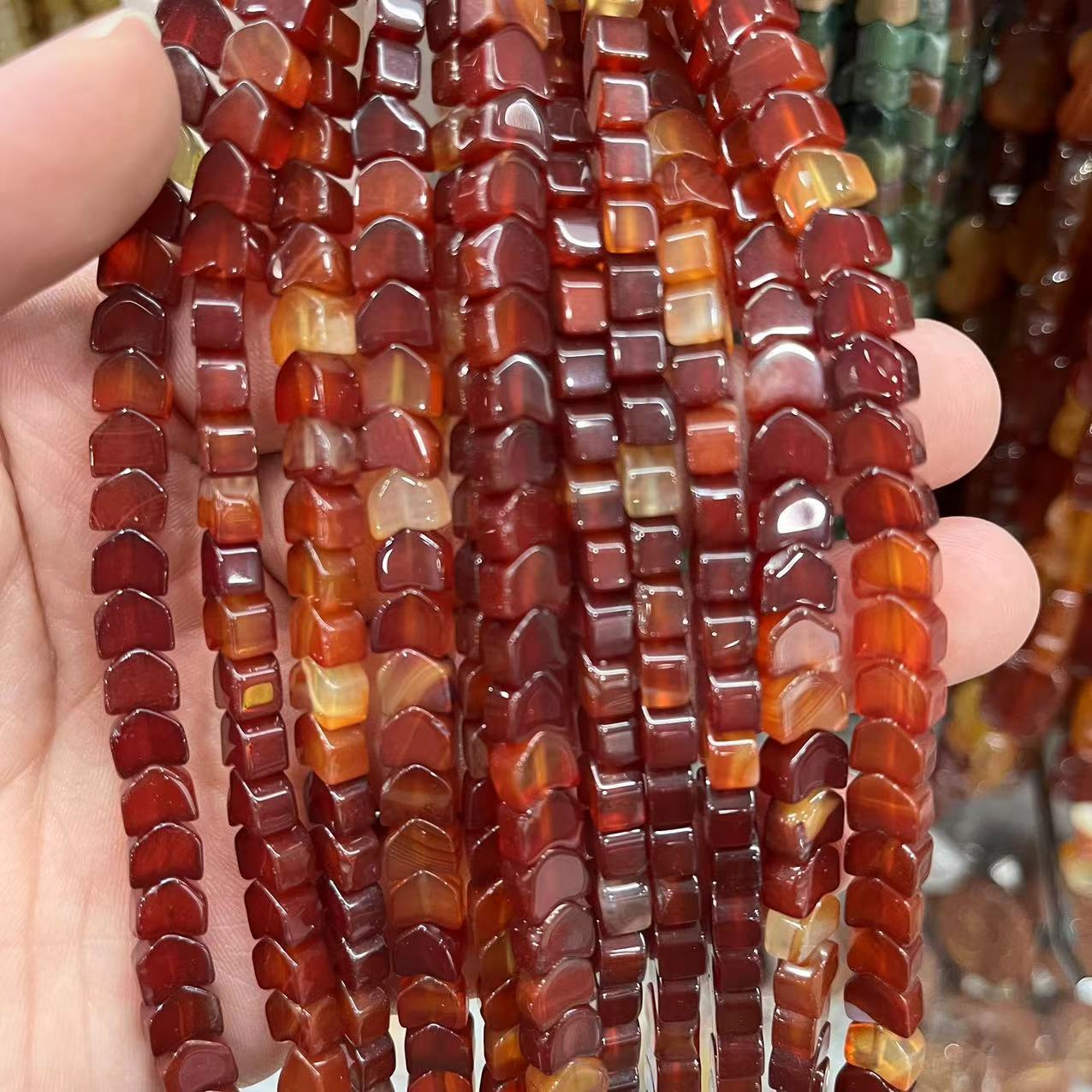 Red agate