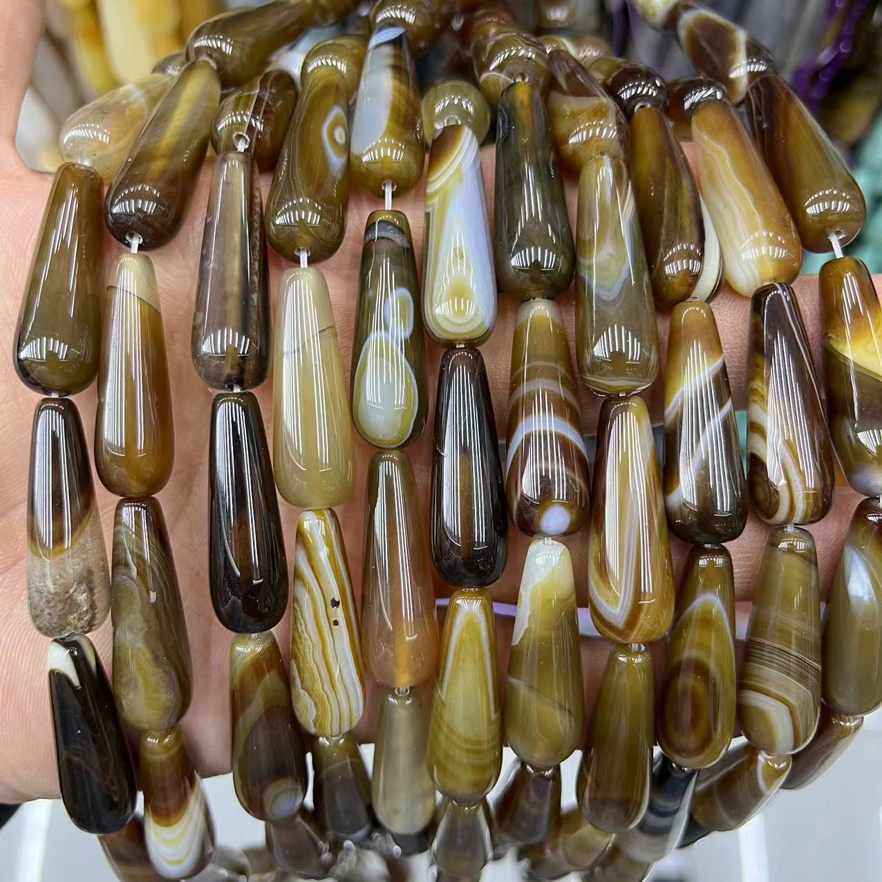 Coffee agate