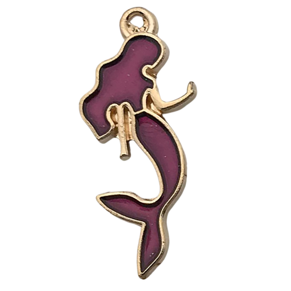 Purple mermaid 13x29mm-1.3g-10965