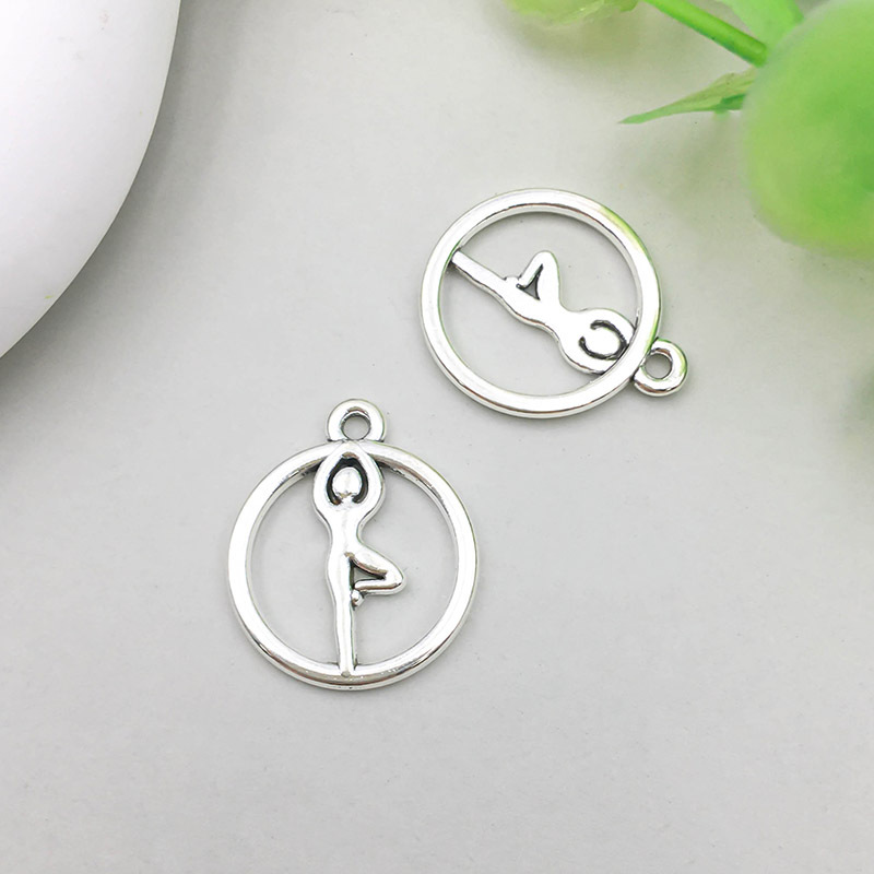 1 Yoga symbol 16*19mm-0.8g-8232