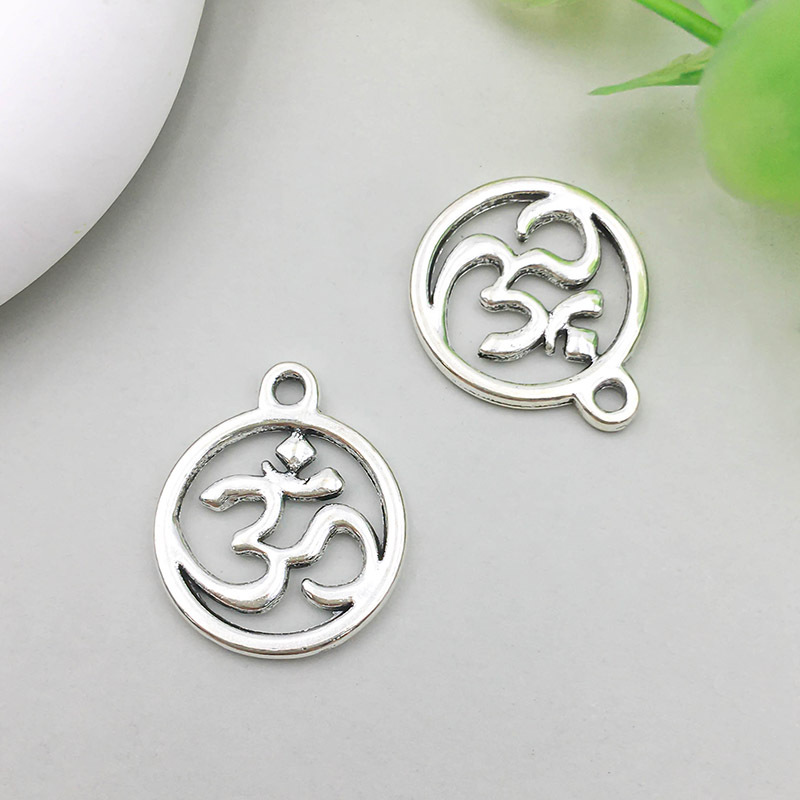 1 Yoga symbol 18*21mm-1.7g-8757