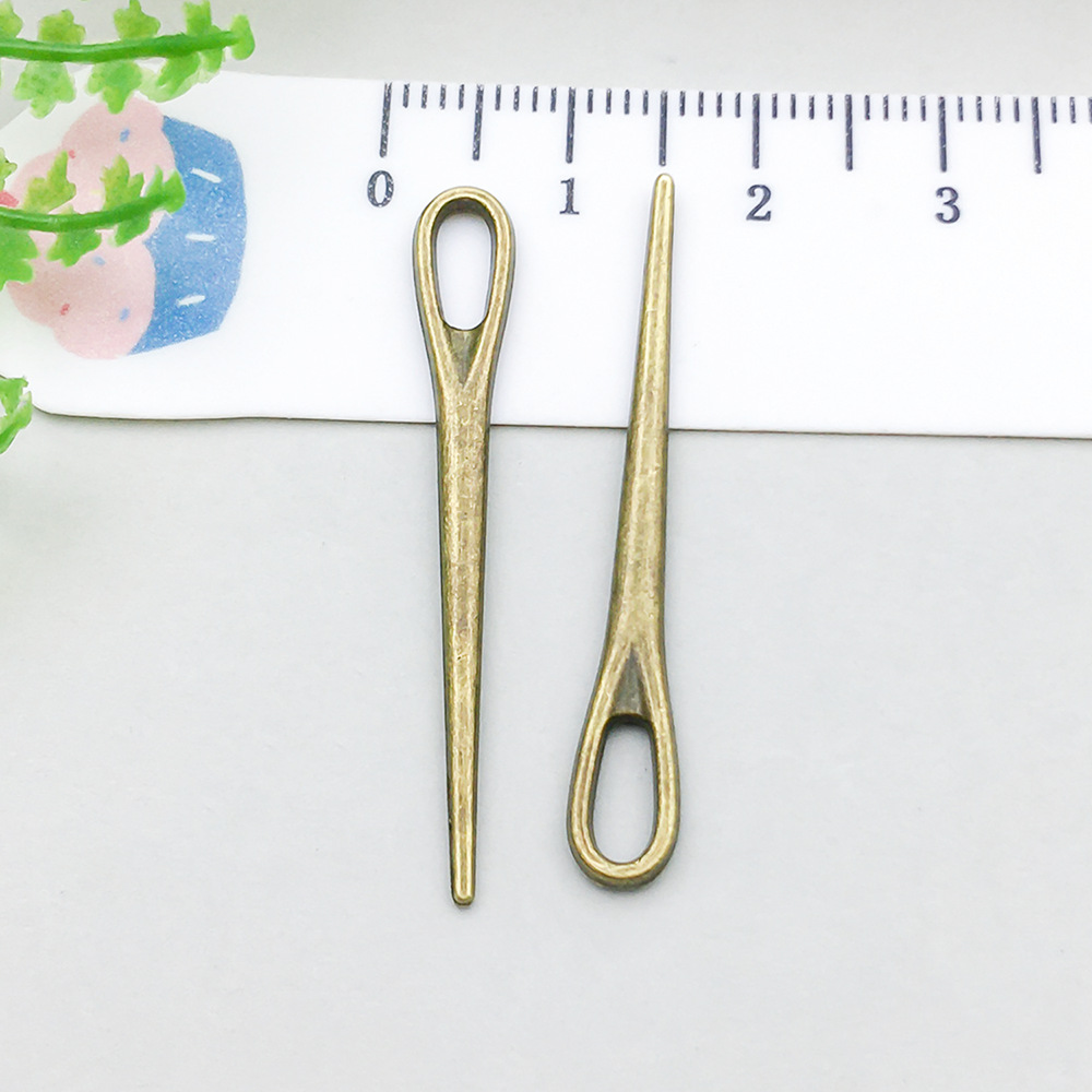 antique bronze needle 5*38mm-0.7g-20279