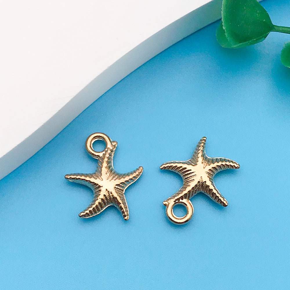 kc Gold Ocean Starfish 13x 15.5mm-11606-0.8g