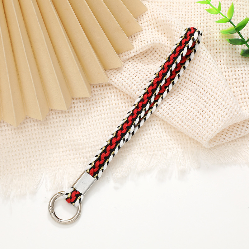 K2510 short hand strap pendant red and white