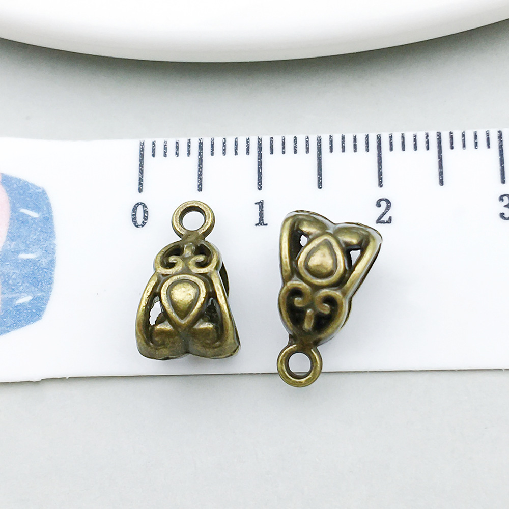 antique bronze tee hanging head 13*8mm-0.7g-20666