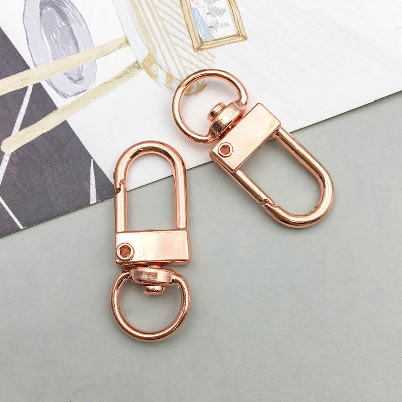 rose gold keychain 12*33mm-3.2g-12774