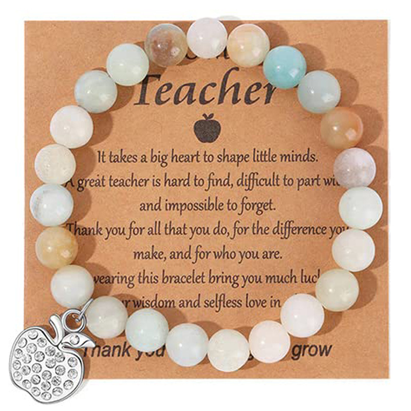 Amazon Stone Apple Diamond Pendant Teacher Card 1