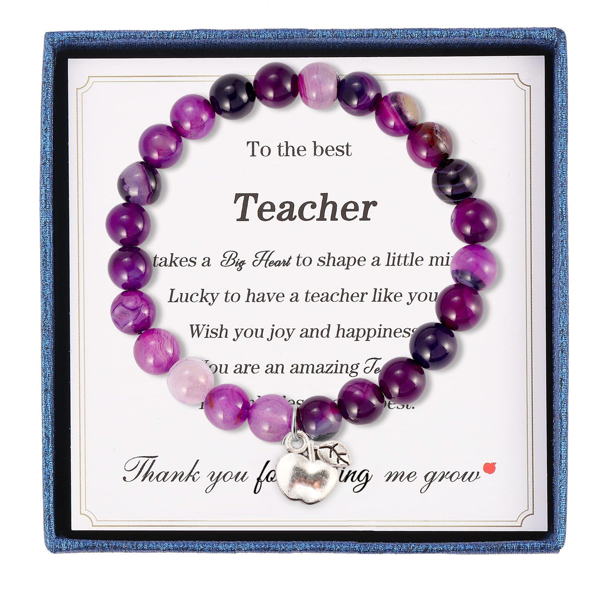 Amethyst Apple Pendant Teacher Card 1