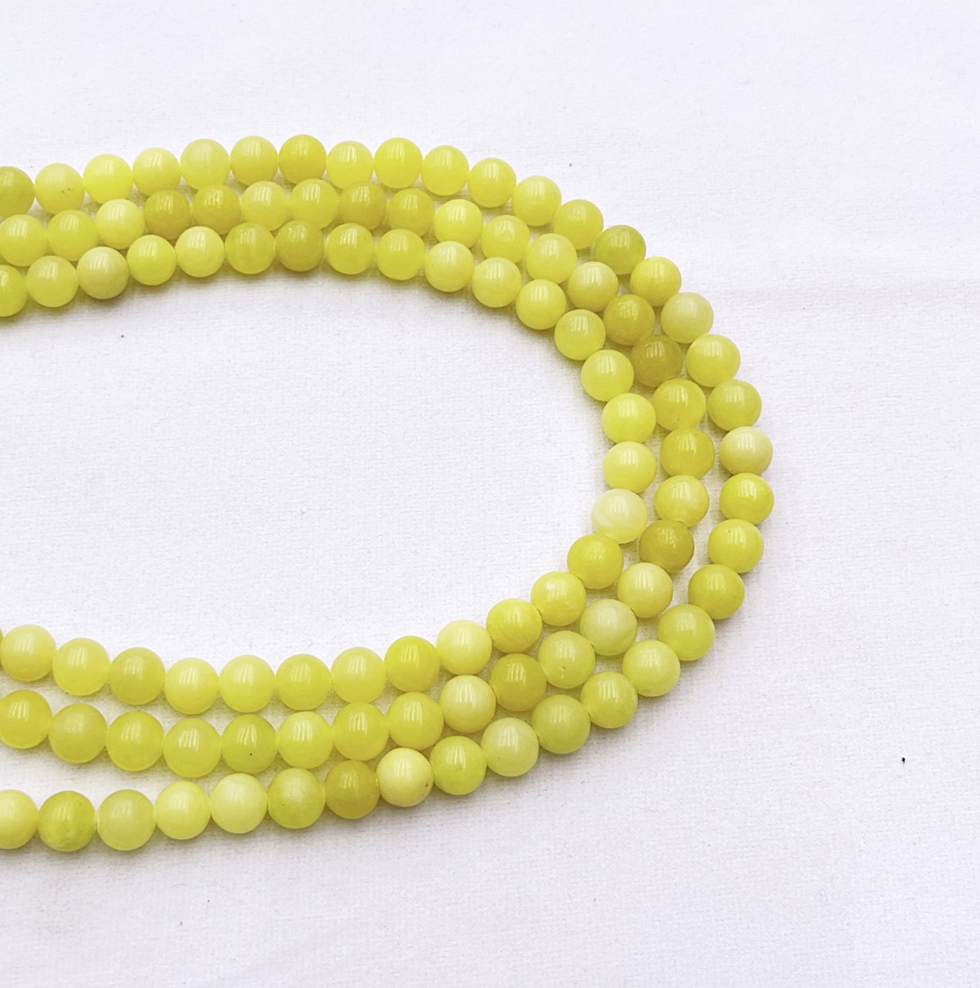 Natural lemon jade