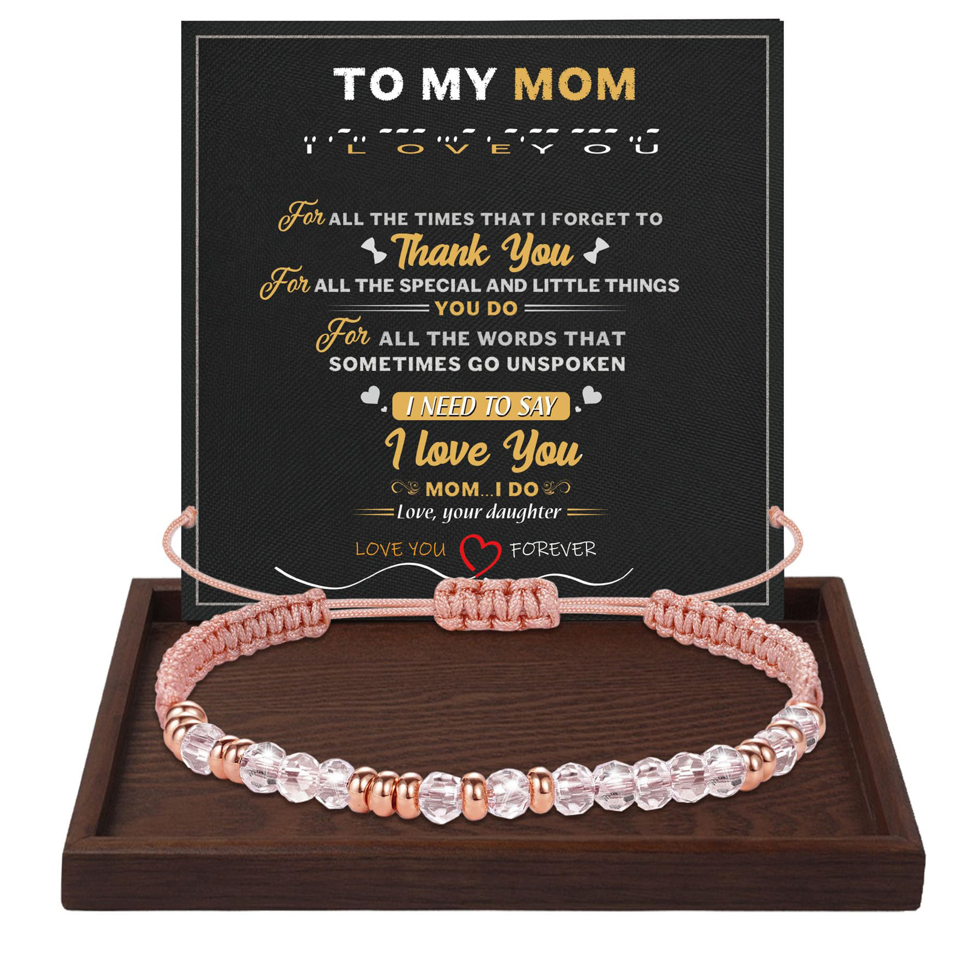 Password bracelet   mom card