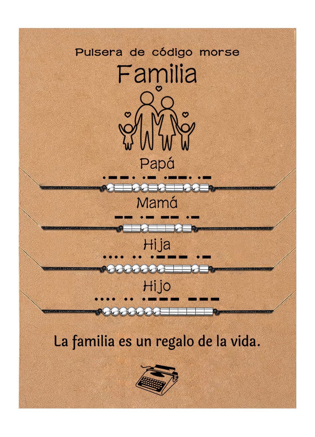 Familia suit   card