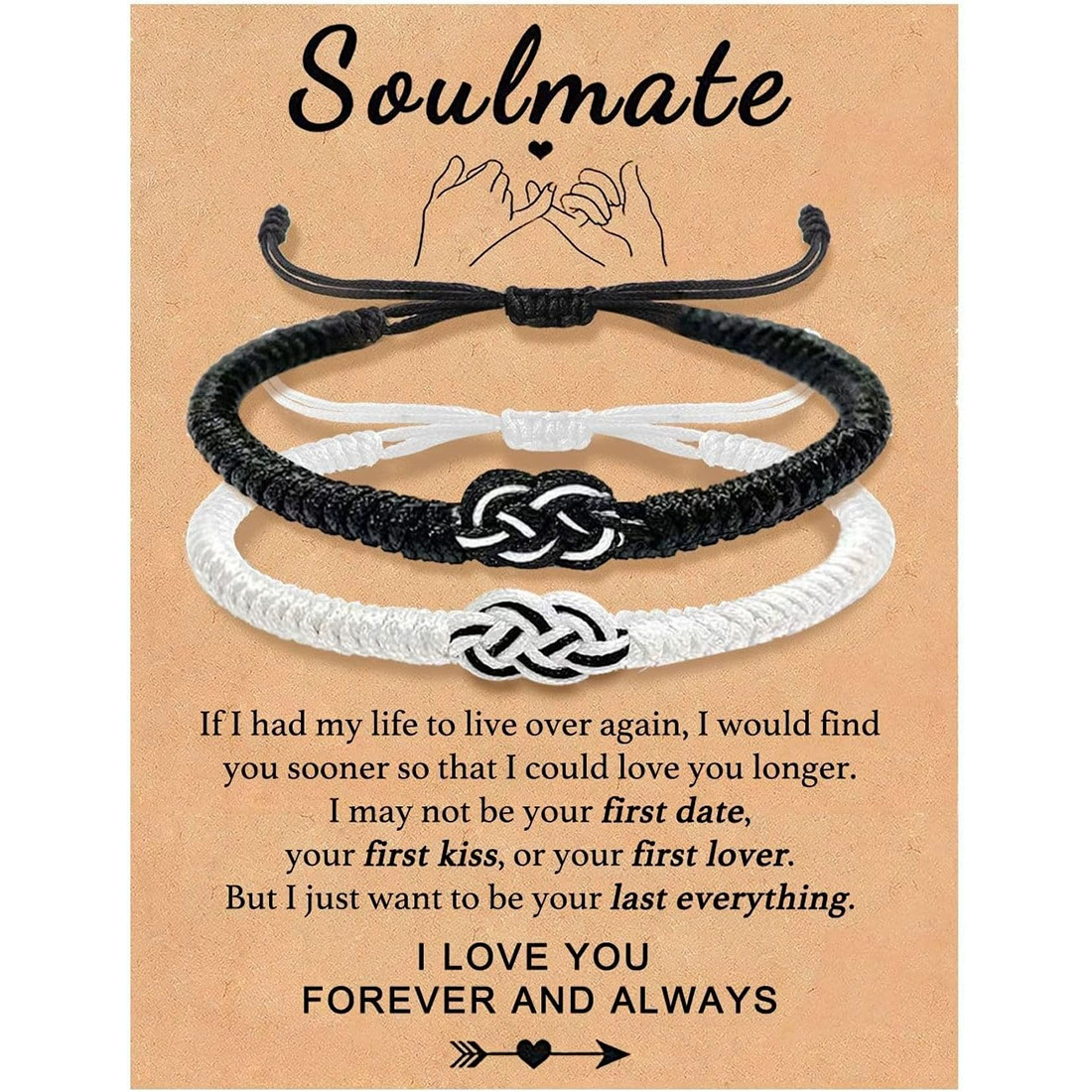 Black and White Soulmate cards