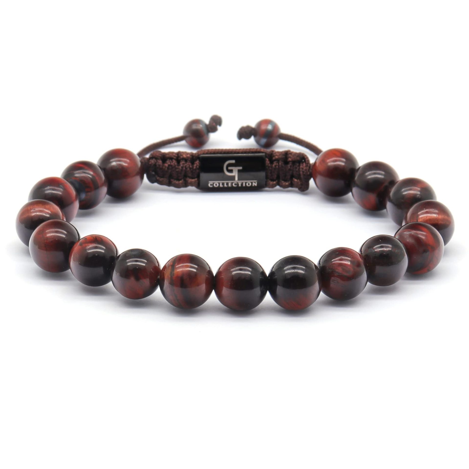 10mm red tiger eye bracelet