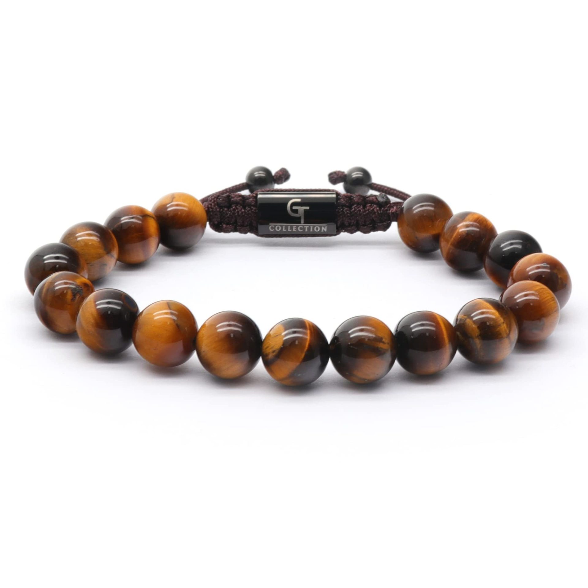 10mm yellow tiger eye bracelet