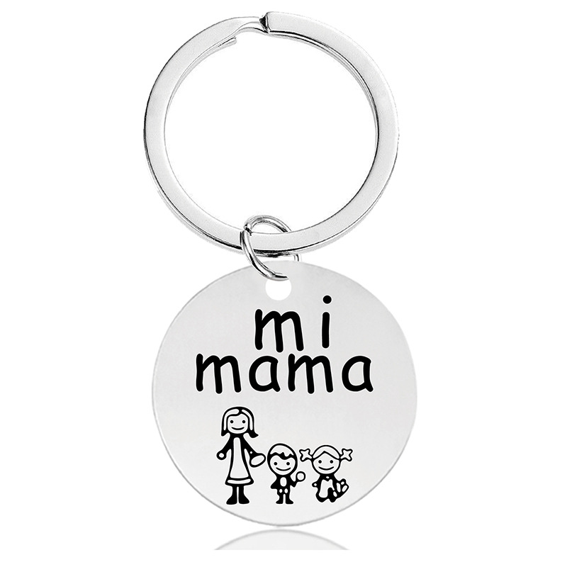 [Key ring Silver] Y00037 key chain silver