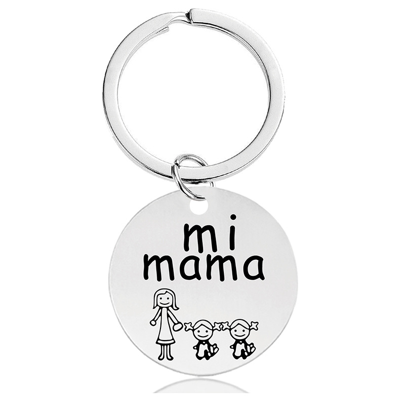 [Key ring Silver] Y00038 key chain silver