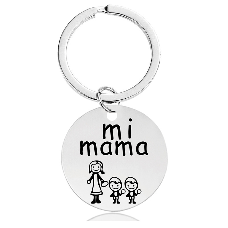 [Key ring Silver] Y00039 key chain silver