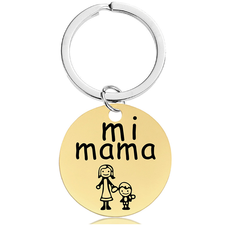 [Key ring Silver] Y00036 gold key chain