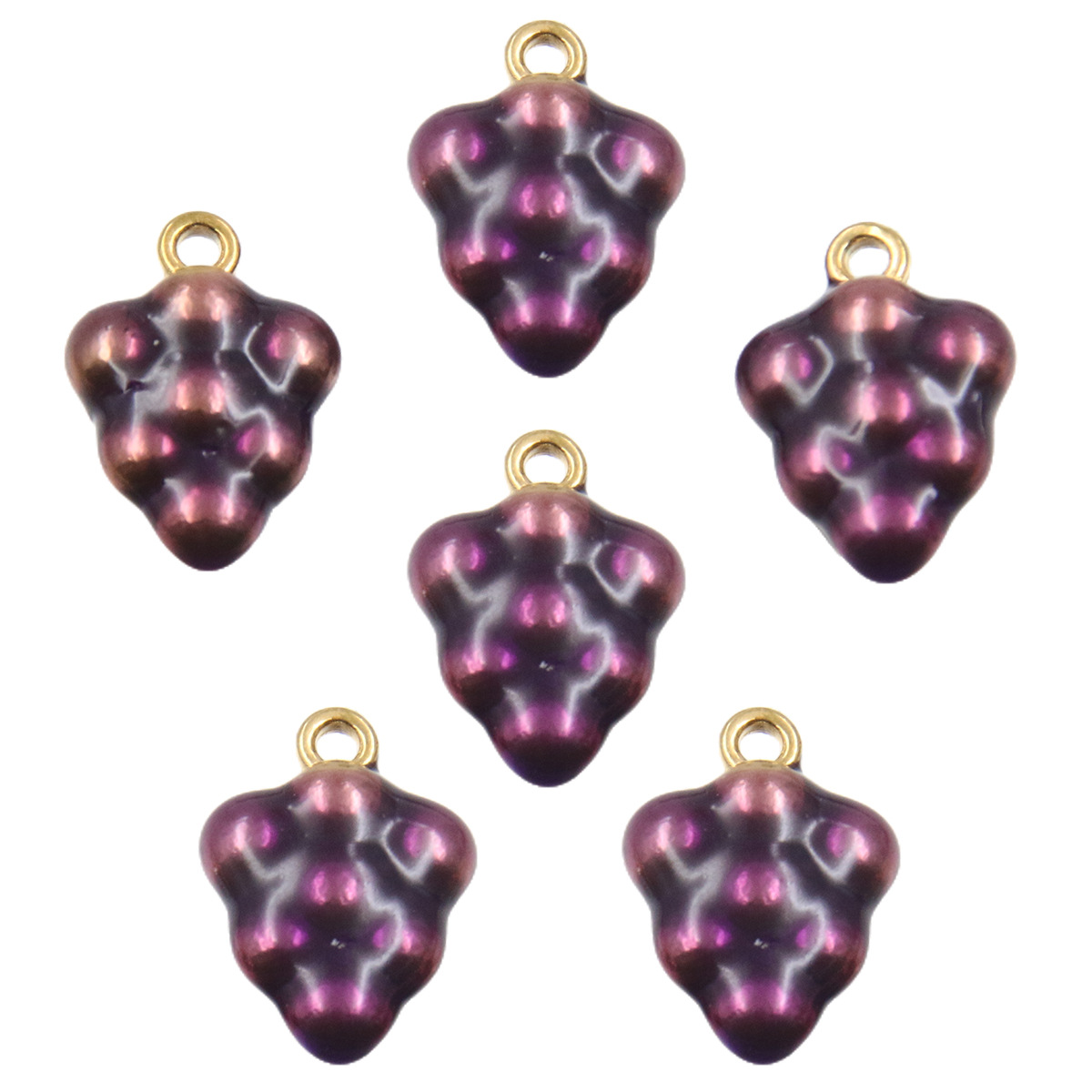 Grape purple 10x15mm