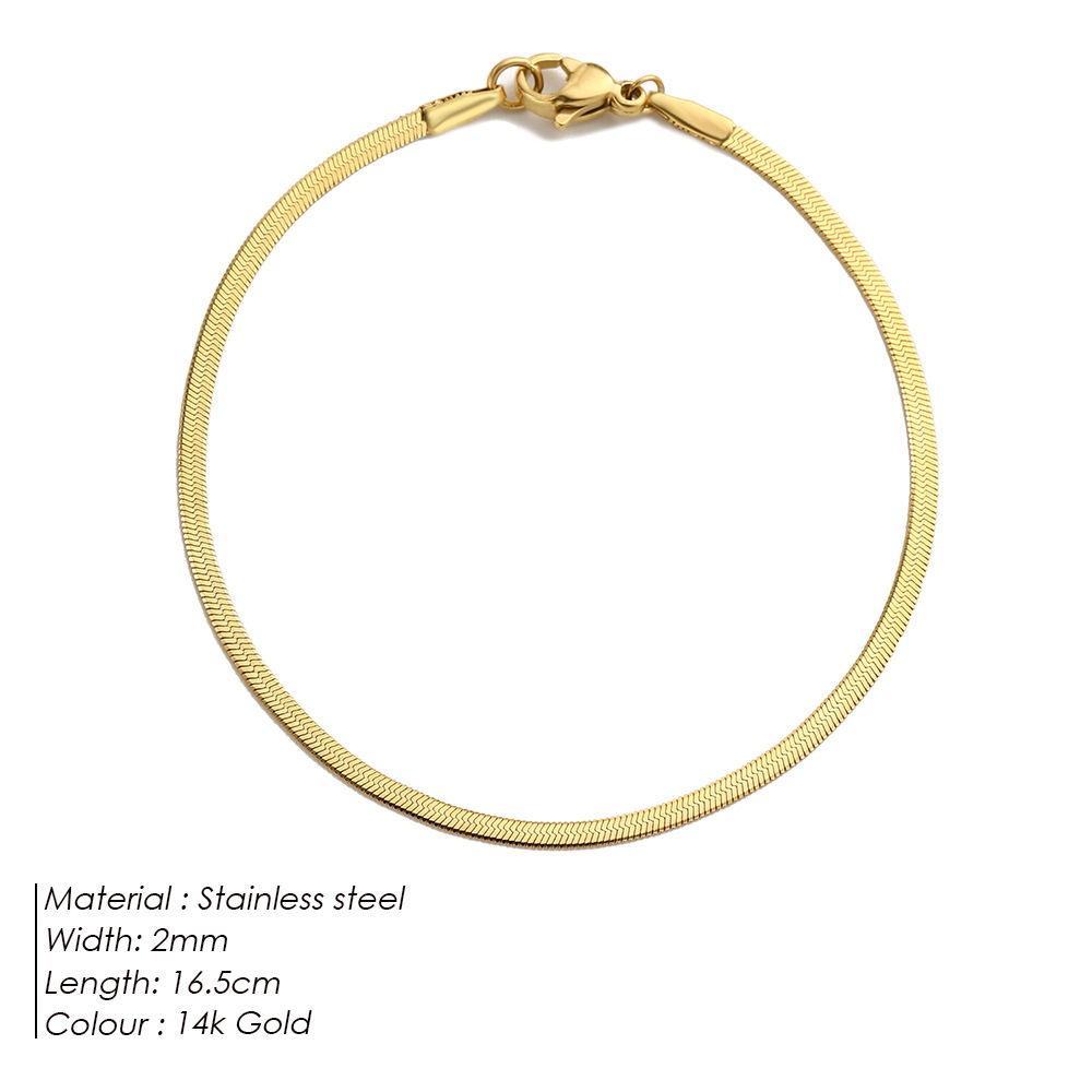 2mm gold-16.5cm-33112