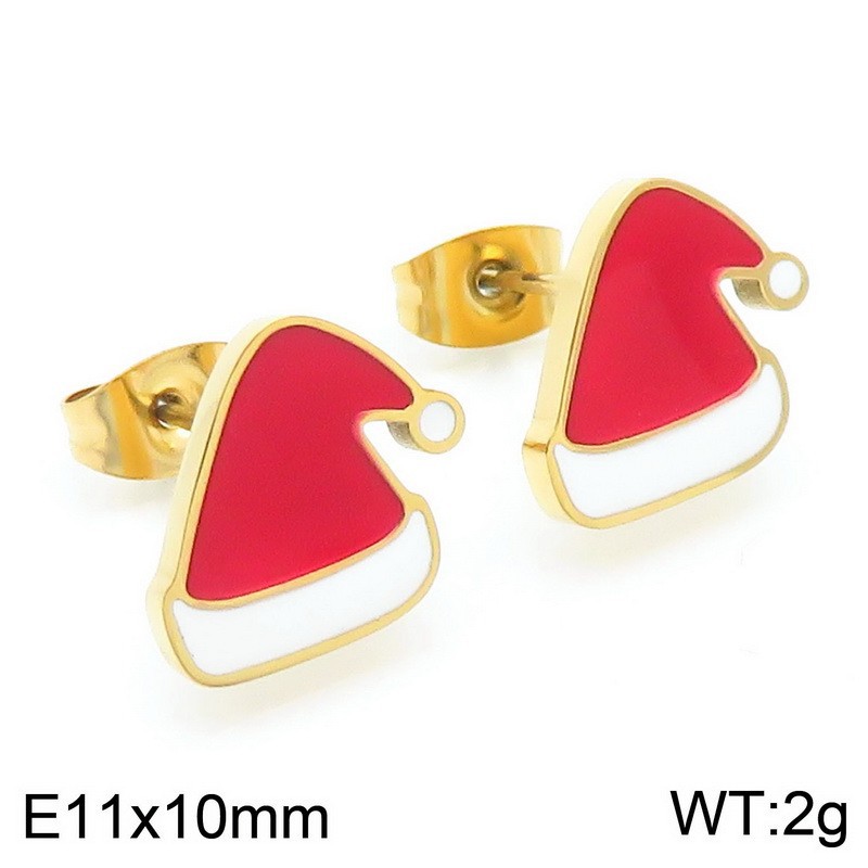 Gold earrings ke117954-gc